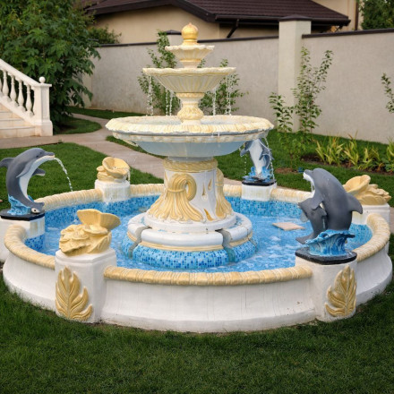 Композиція фонтан" Америка" + басейн "Дельфіни"