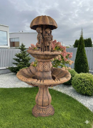 Фонтан "Франція 2-х ярусна з дітками"