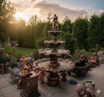 Фонтан "Хвилястий чотириярусний"